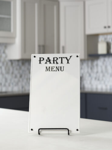 Party Menu Board